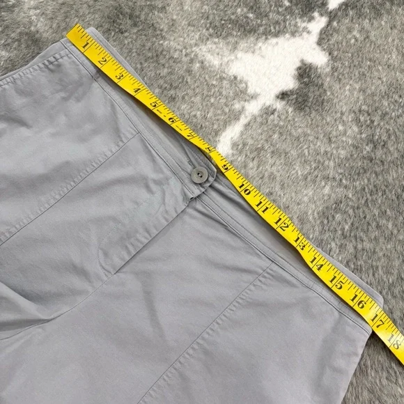 Eileen Fisher Organic Cotton Blend Capri Pants - Picture 9 of 11